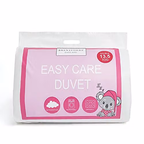 Brentfords Double Winter Duvet, 13.5 Tog, White, W/H: 200 x 200 cm – 3
