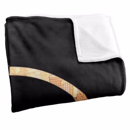 Superman DC Silky Touch Super Soft Fleece Throw Blanket, White, W/D/H: 152 x 127 cm – 3