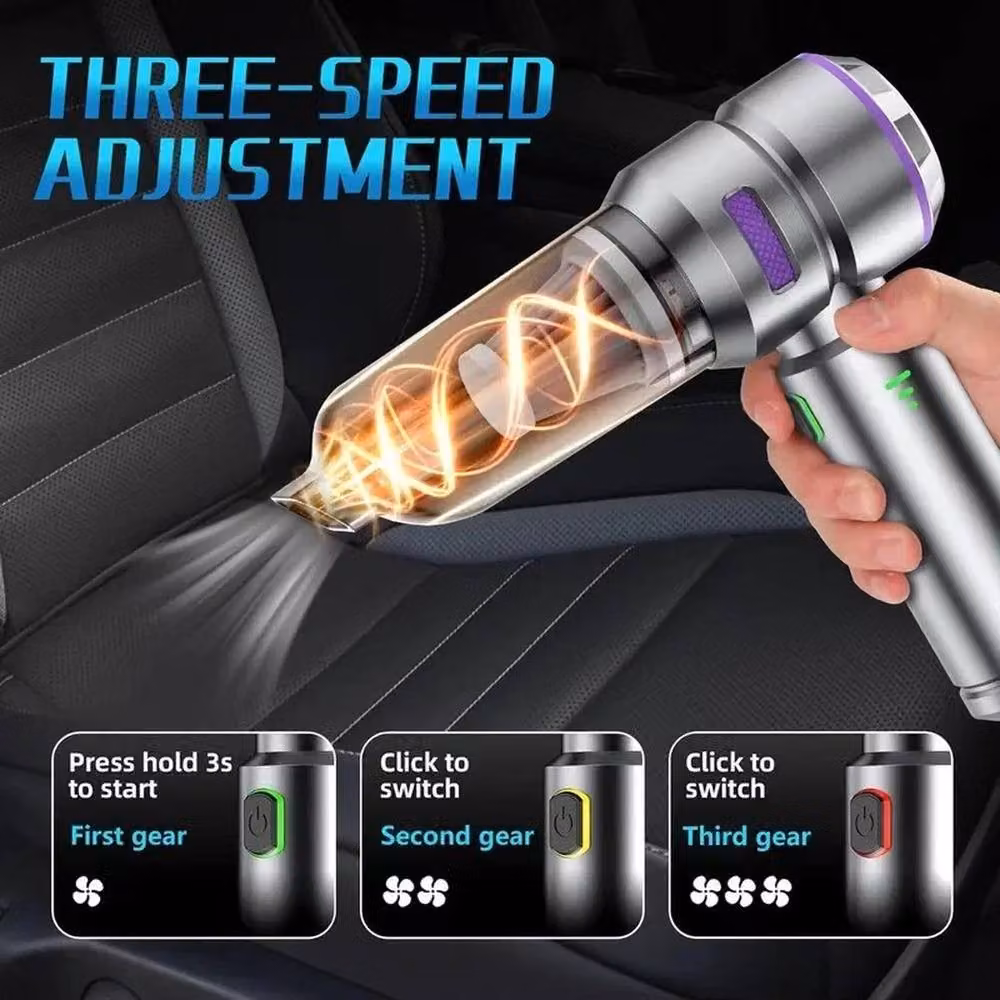 SPETLEK Cordless Wet and Dry Car Vacuum Cleaner in Grey – 2