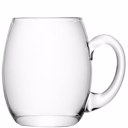 LSA International Bar Beer Tankard, 500ml, Transparent Glass