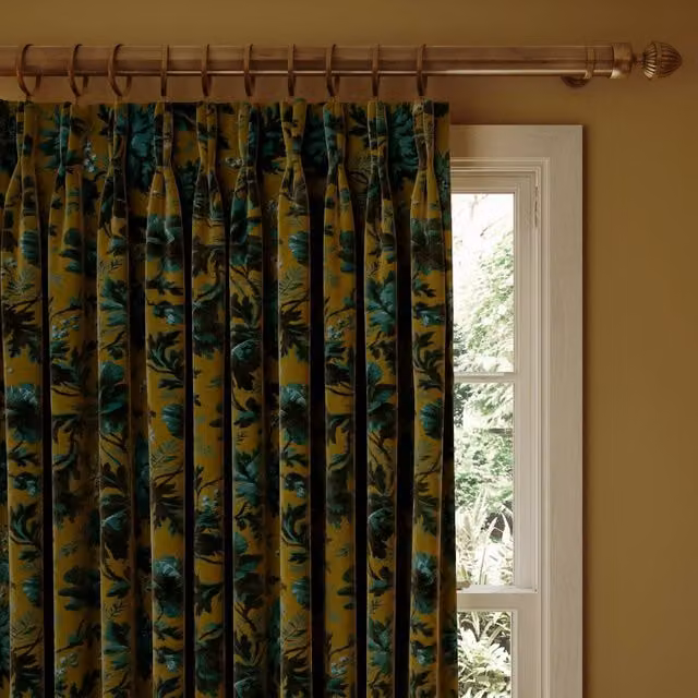 House of Hackney OPIA Velvet Curtain in Bronze