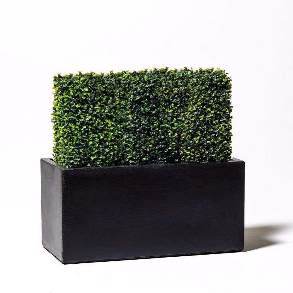 Primrose Dark Grey Terracotta Fibre Trough Planter 60cm – 2