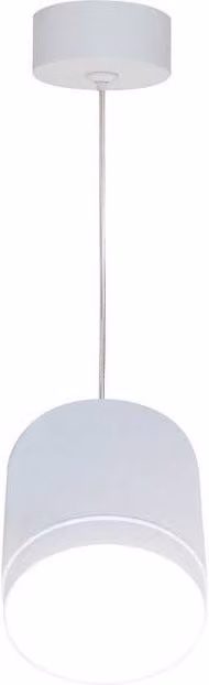 Netlighting Polar Slim White GX53 Suspended Cylinder Pendant Ceiling Light