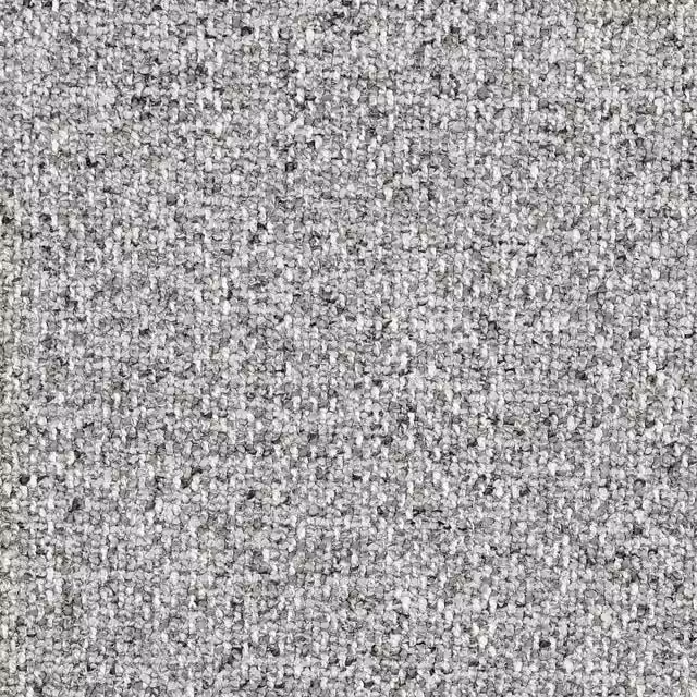 Ante Decor Nymans Boucle Fabric in Silver and Grey
