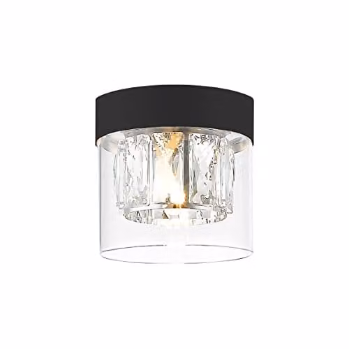 Netlighting Zumaline Gem Surface Mounted Downlight, Matt Black, 1x G9