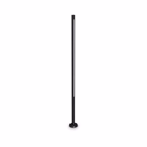 Netlighting Jedi LED Outdoor Bollard Black, 3000K, IP65, Height: 120 cm