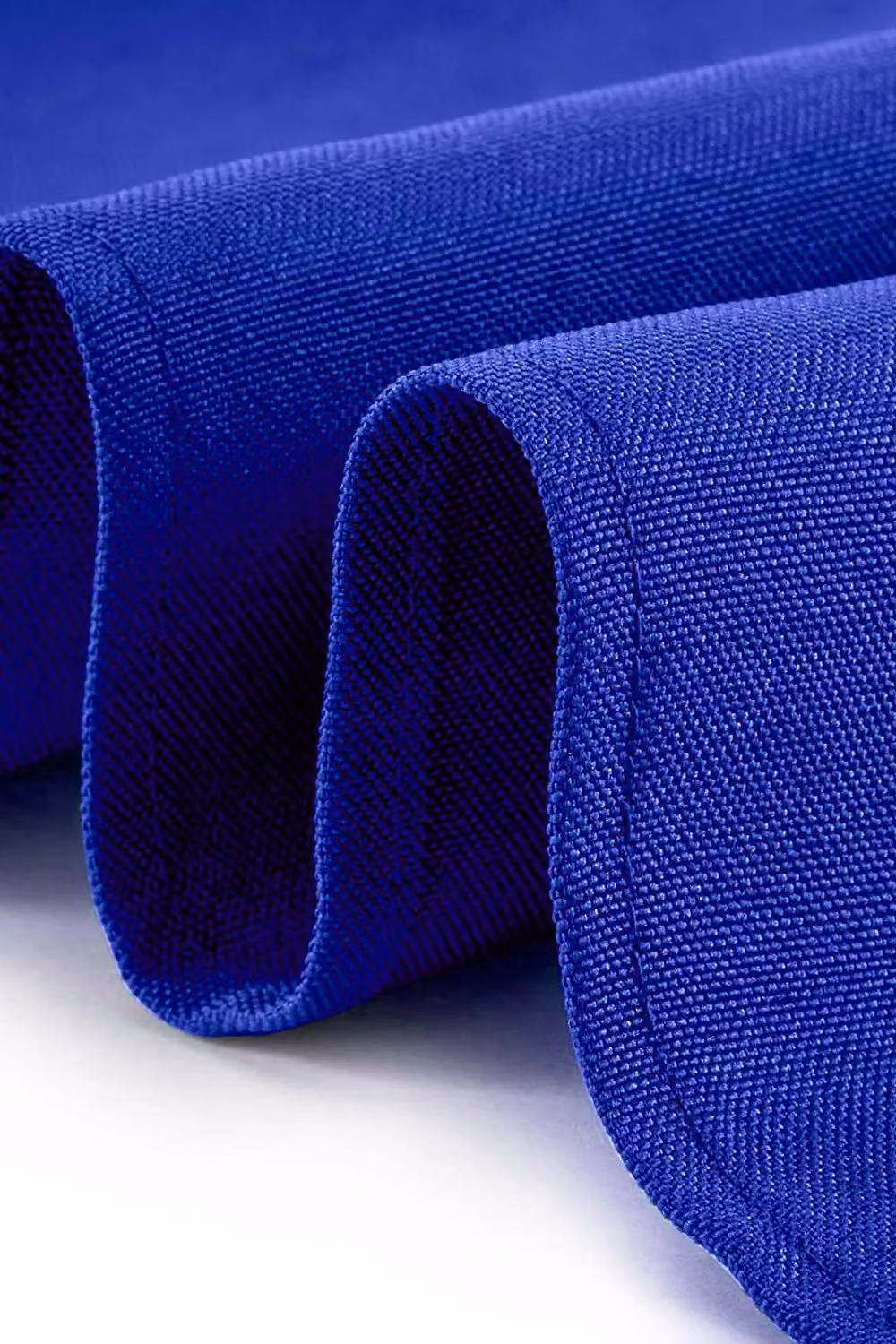 Neel Blue Reusable Polyester Table Napkins in Blue, W/D/H: 50 x 50 x 0.2 cm – 3
