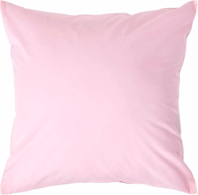 Homescapes 200 Thread Count Egyptian Cotton Percale Housewife Pillowcase, Pink, W: 40 cm
