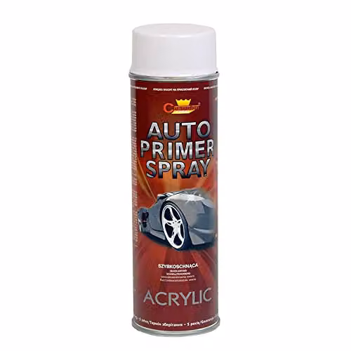 Sola White Primer Aerosol Spray Paint, 500ml Quick Drying Anti-Corrosive Undercoat – 1