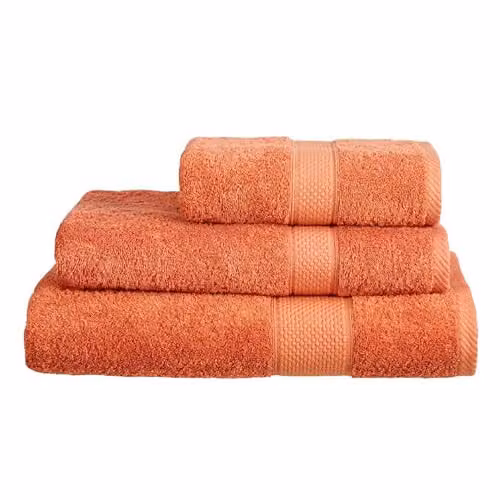 Linens Limited Turkish Cotton Hand Towel in Terracotta