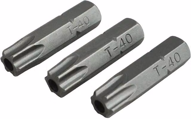Faithfull Multi Colour S2 Grade Steel Screwdriver Bits