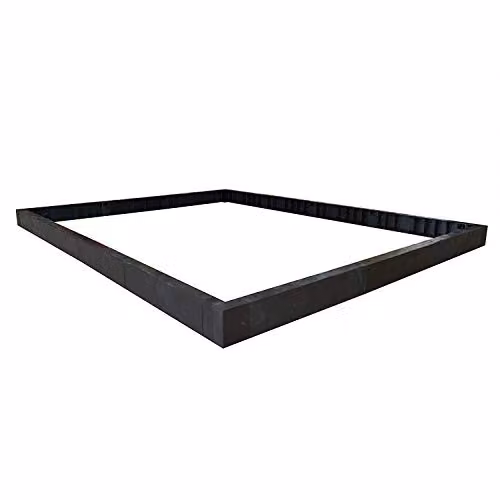 Palram Canopia Greenhouse Accessory Base Kit, Black, W: 196 cm, D: 196 cm, H: 12.5 cm