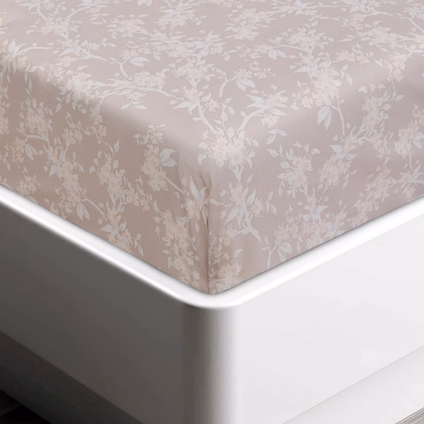 Smart Living Reversible Elegant Blooms Floral Bedding Set in Pink and Green, 2 Pieces, W/D/H: 135 x 200 cm – 3