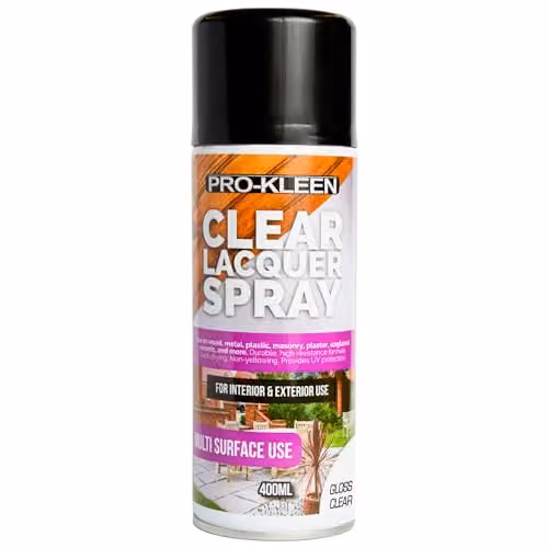 Pro-Kleen Clear Lacquer Spray Gloss, 400ml – 1