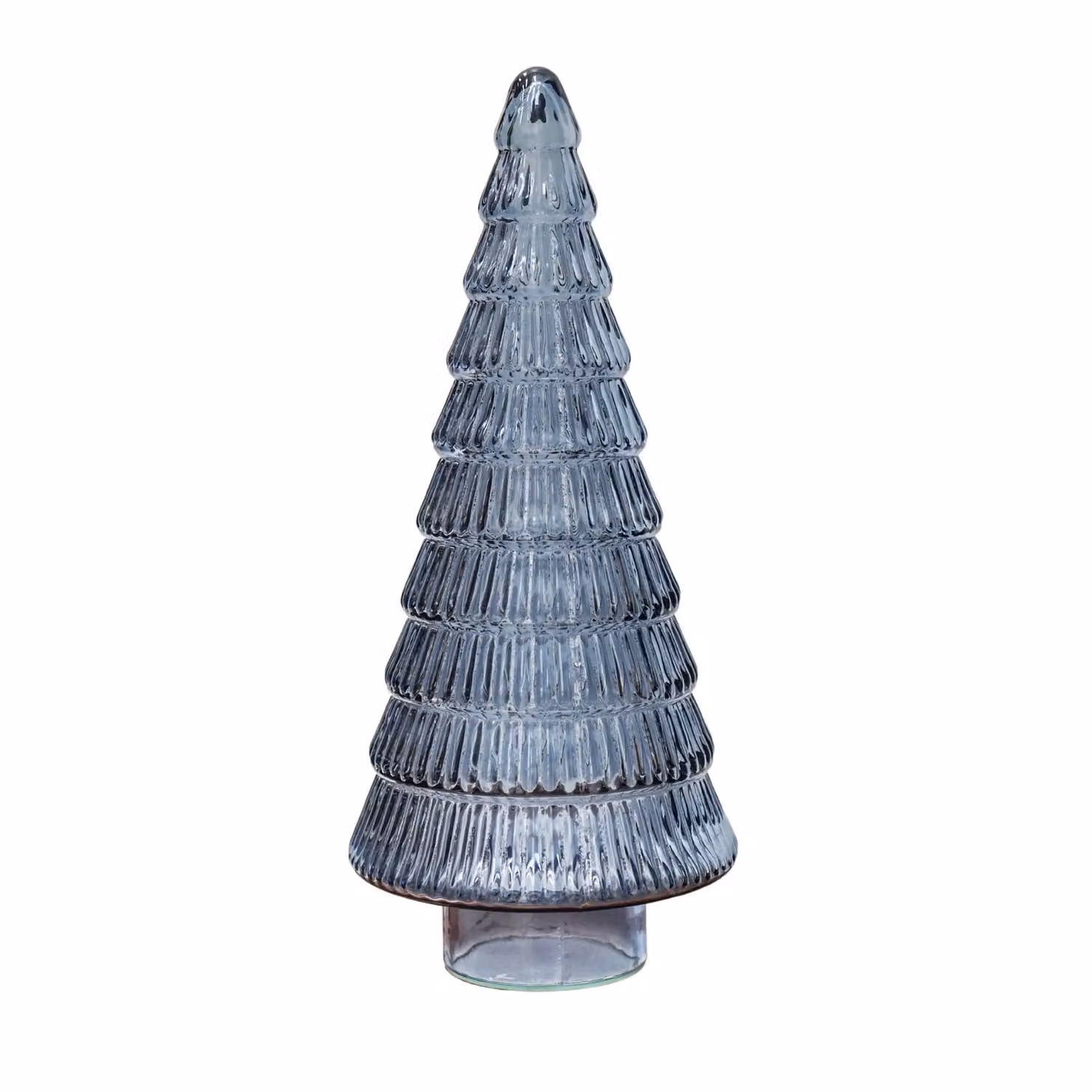 Ivyline Juniper Blue Glass Tree, H31 x D14 cm – 2