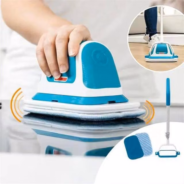 Kelvenix Rechargeable Multifunction Cordless Electric Scrubber with Extension Pole in Petrol
