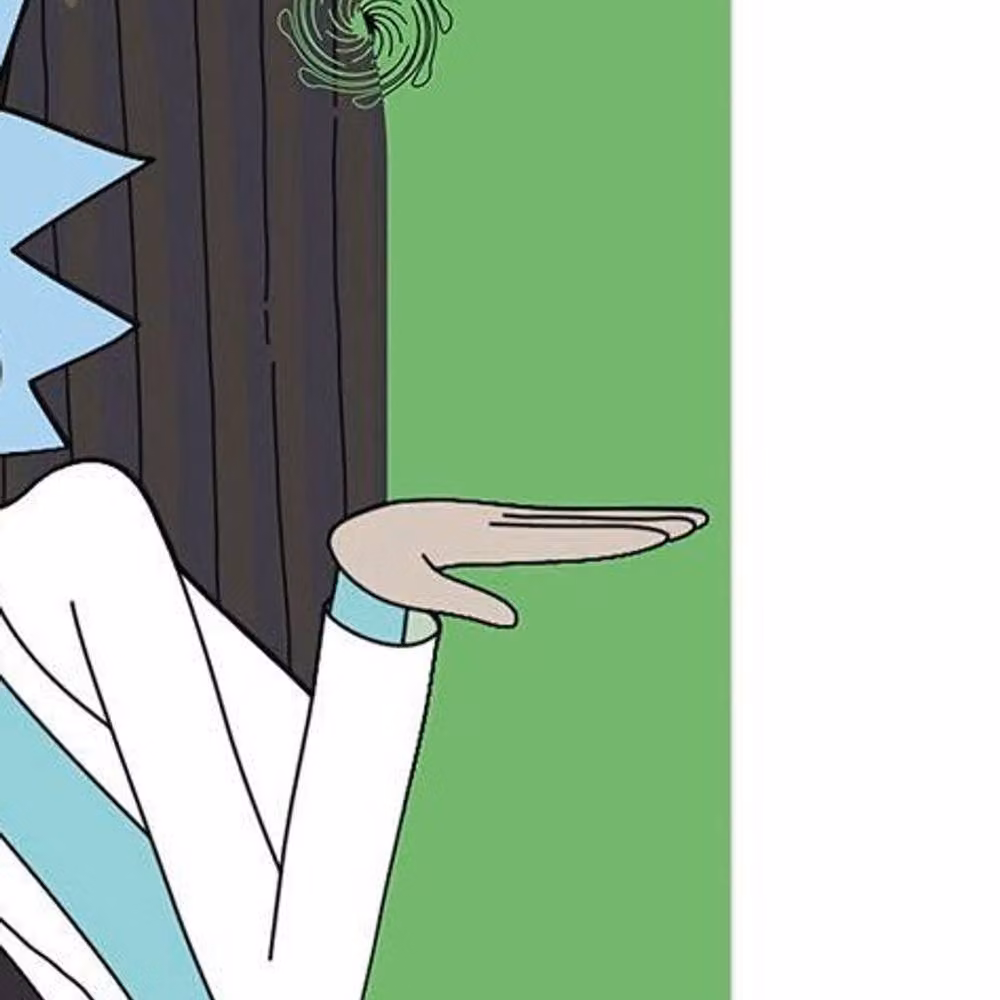 Rick & Morty Get Schwifty Paper Poster in Green – 2