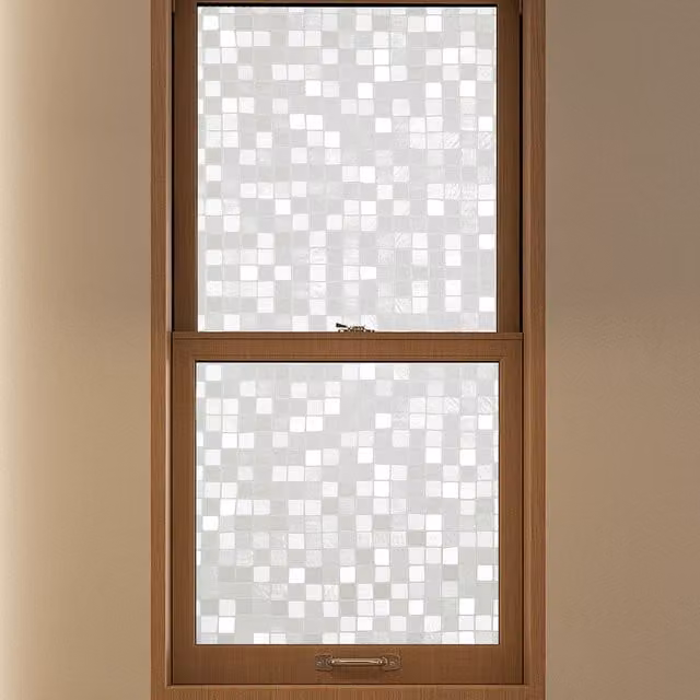 Lifeideas Self-Adhesive Translucent White 3D Privacy Window Film
