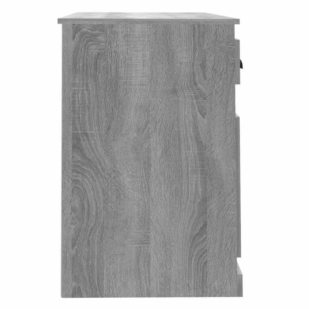 Berkfield Home Elegant Writing Desk in Grey Sonoma, W/D/H: 115 x 50 x 75 cm – 3