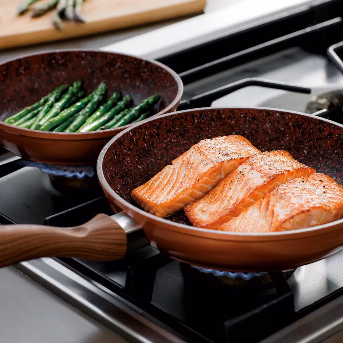 JML Copperstone Non Stick Frying Pan, Copper and Bronze, 20 cm – 3