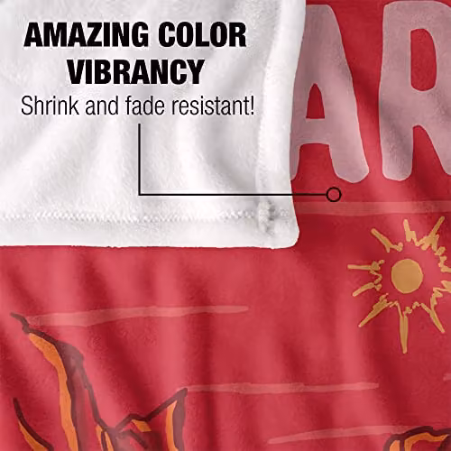 DC ORIGINALS Martian Manhunter Super Soft Fleece Throw Blanket, Multicolour, W/D/H: 152 x 127 cm – 3