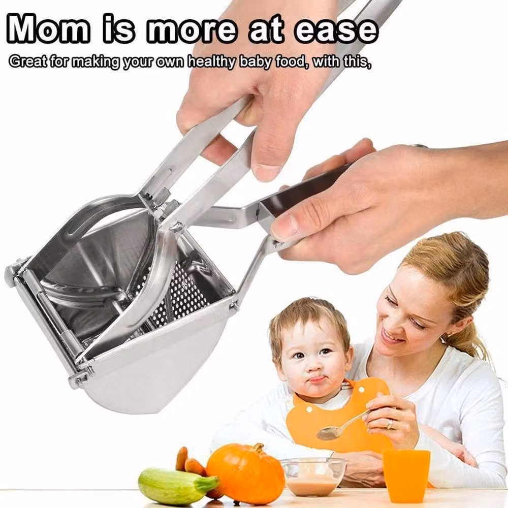 Havendro Heavy Duty Stainless Steel Potato Ricer Press in Silver – 2