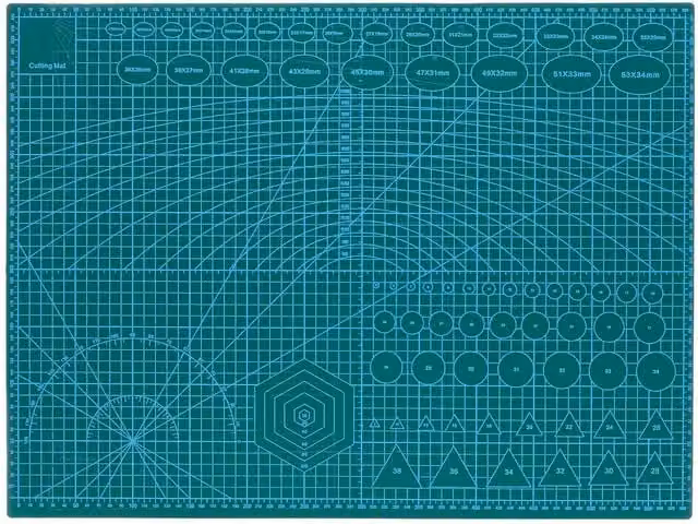 Innoteck Self Healing Cutting Mat, Green, 59.4 cm