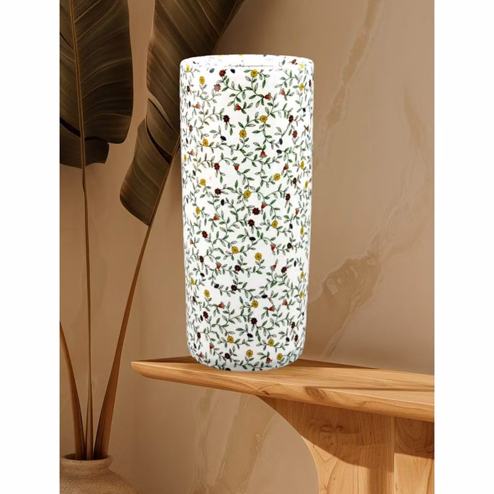 Minster Small Multi Flower Ceramic Umbrella Stand, Multicolour, W: 20 cm, D: 20 cm, H: 46 cm – 2