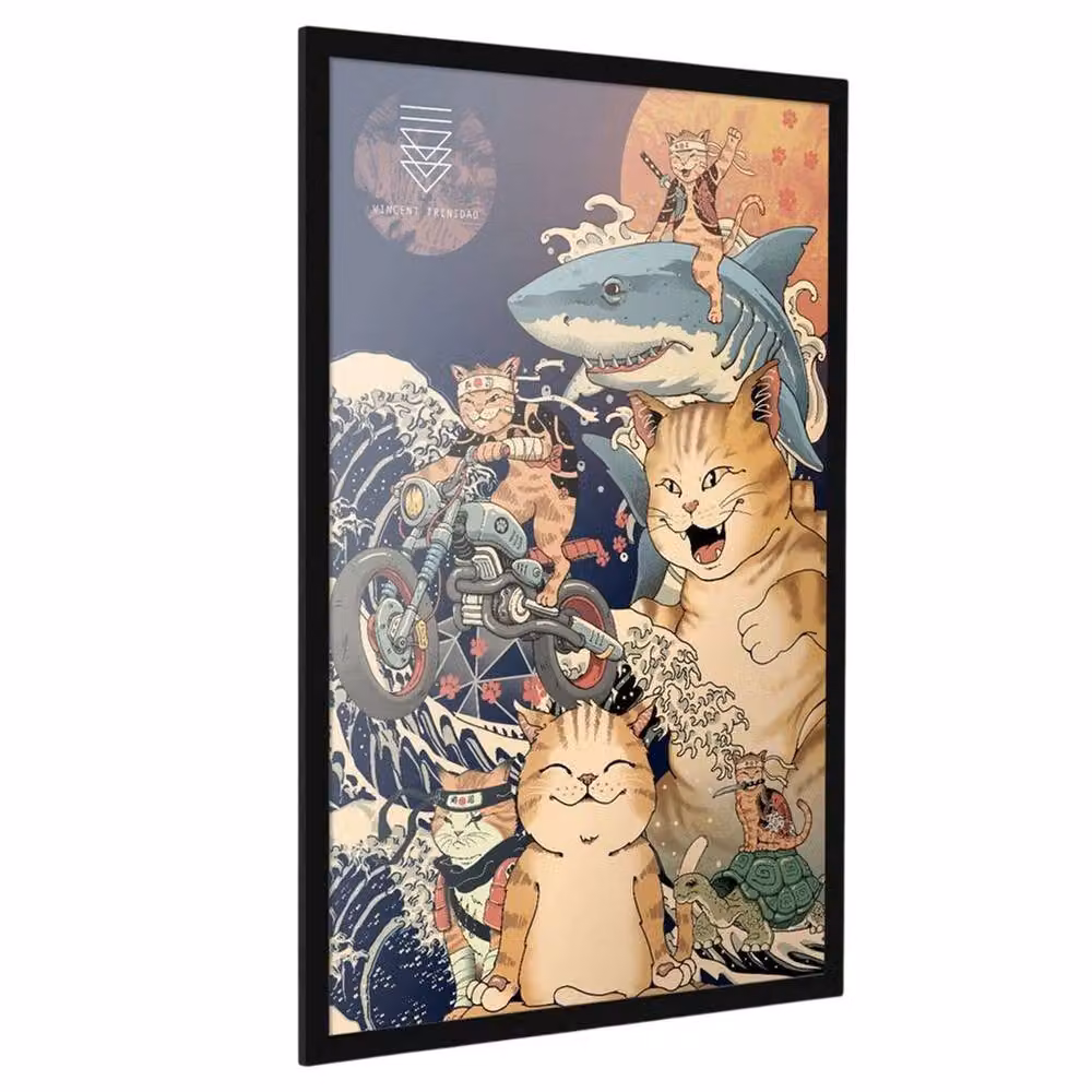 Vincent Trinidad Catana Montage Multicolour Paper Poster – 2