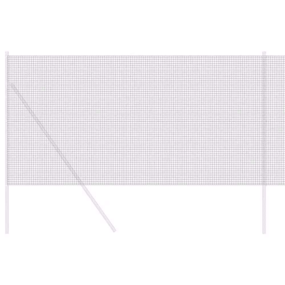 Berkfield Home PVC-Coated Steel Welded Wire Fence in Dark Grey, H: 120 cm x L: 50 m – 3