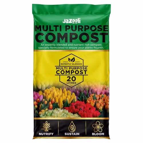Jazooli 20 l Multipurpose Nutrient Rich Compost Mix for Indoor and Outdoor Plants – 1
