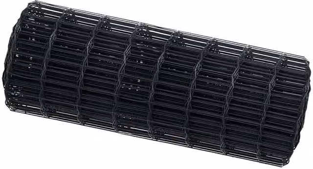 Berkfield Home Euro Fence Grey PVC Coated Steel Fencing 0.4 x 50 m