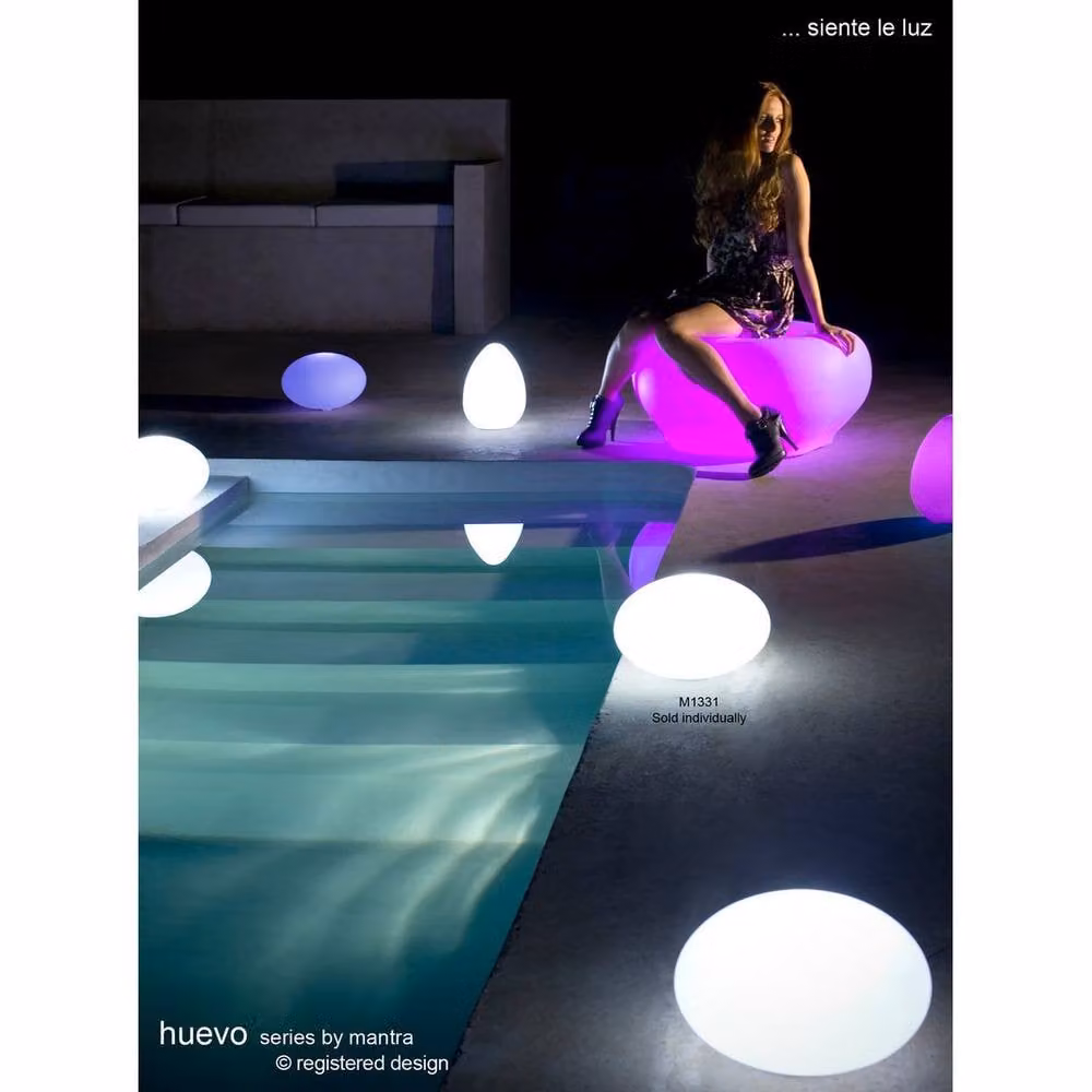 Netlighting Small Flower Pot LED RGB Tabletop Lamp, Opal White, 150lm – 3