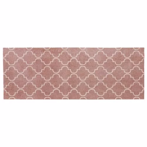 JVL Mega Machine Washable Runner Doormat, Pink, W: 57 cm, L: 150 cm – 3
