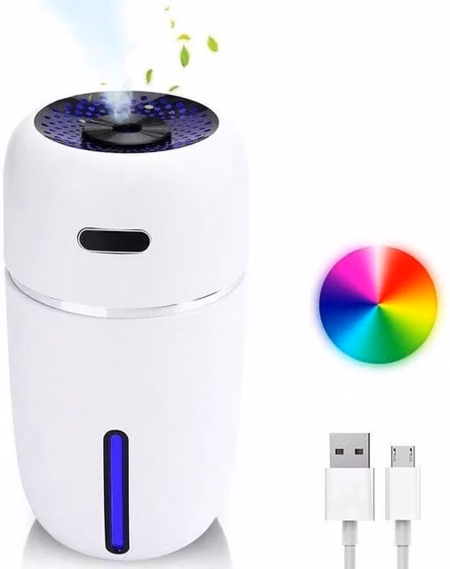 FLAVORA White LED Aroma Diffuser and Humidifier