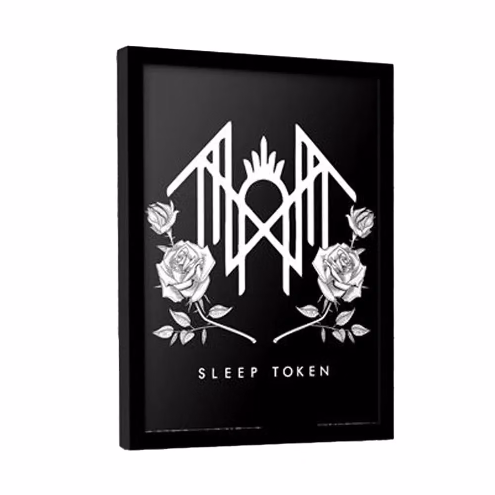 Sleep Token Multicolour Logo Framed Paper Poster – 2
