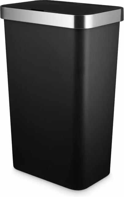 Tower 50L Rectangular Sensor Bin in Black