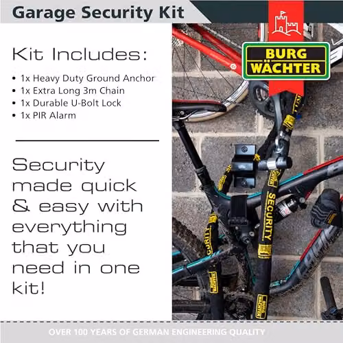 Burg-Wächter Garage Security Kit, Black – 2