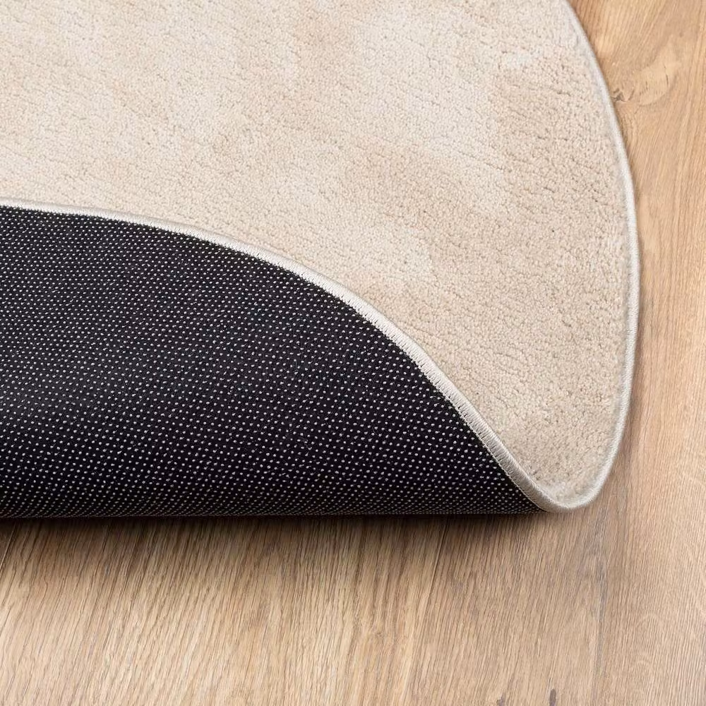 Berkfield Home Huarte Short Pile Soft and Washable Beige Rug, W: 120 cm, L: 170 cm – 3