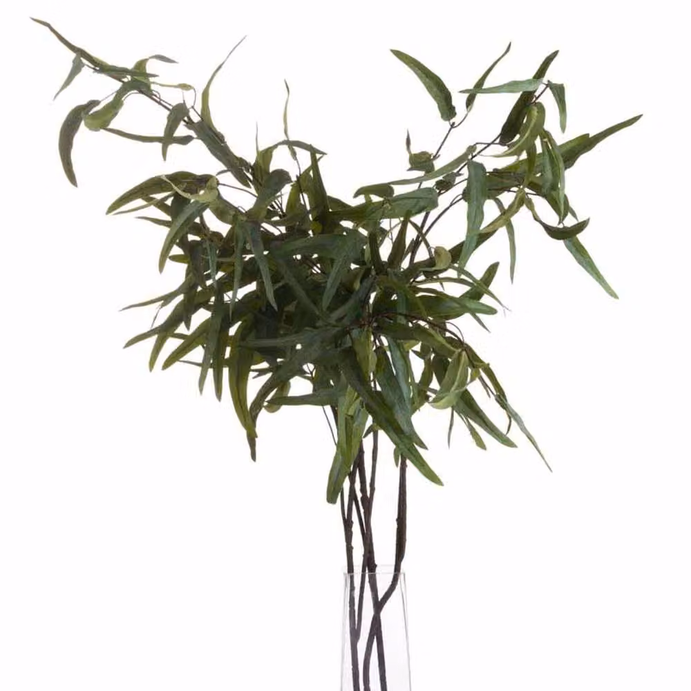 Lemon Pavilion Furniture and Decor Eucalyptus Nicholii Artificial Plant Spray, Green, W: 46 cm, D: 46 cm, H: 128 cm – 3