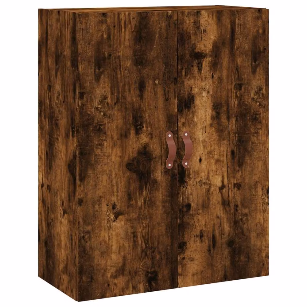 Berkfield Home Set of 2 Wall Mounted Cabinets in Smoked Oak Brown, W/D/H: 69.5 x 34 x 90 cm – 3