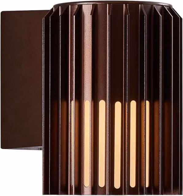 Nordlux Aludra Brown Metal Outdoor Wall Light with E27 Socket and IP54 Rating – 1