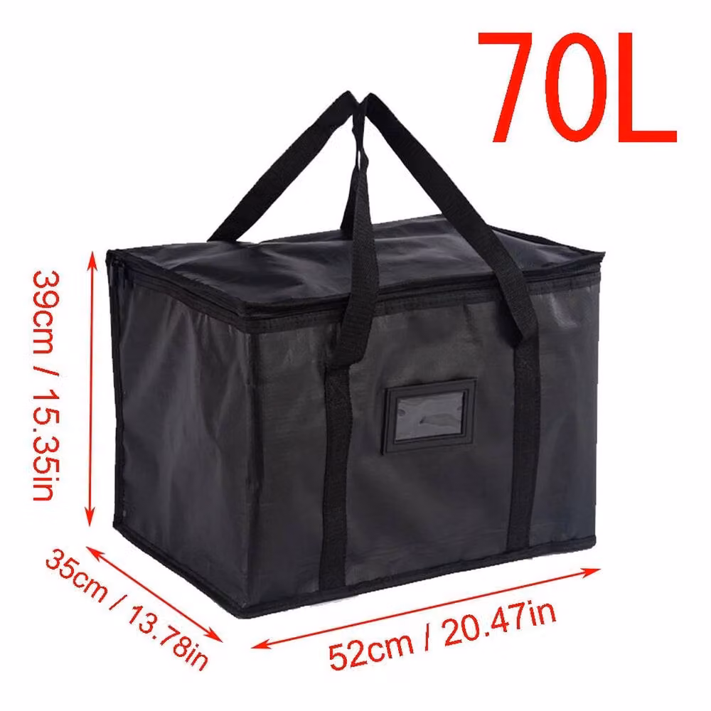 SPETLEK Black Thermal Insulated Pizza Takeaway Bag – 2