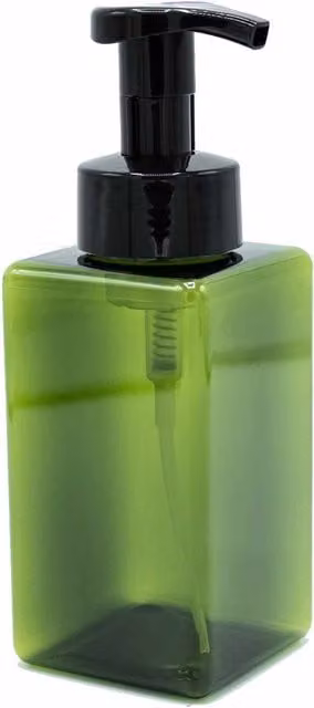 KDMD Reusable Foam Dispenser Bottle, 450ml, Green