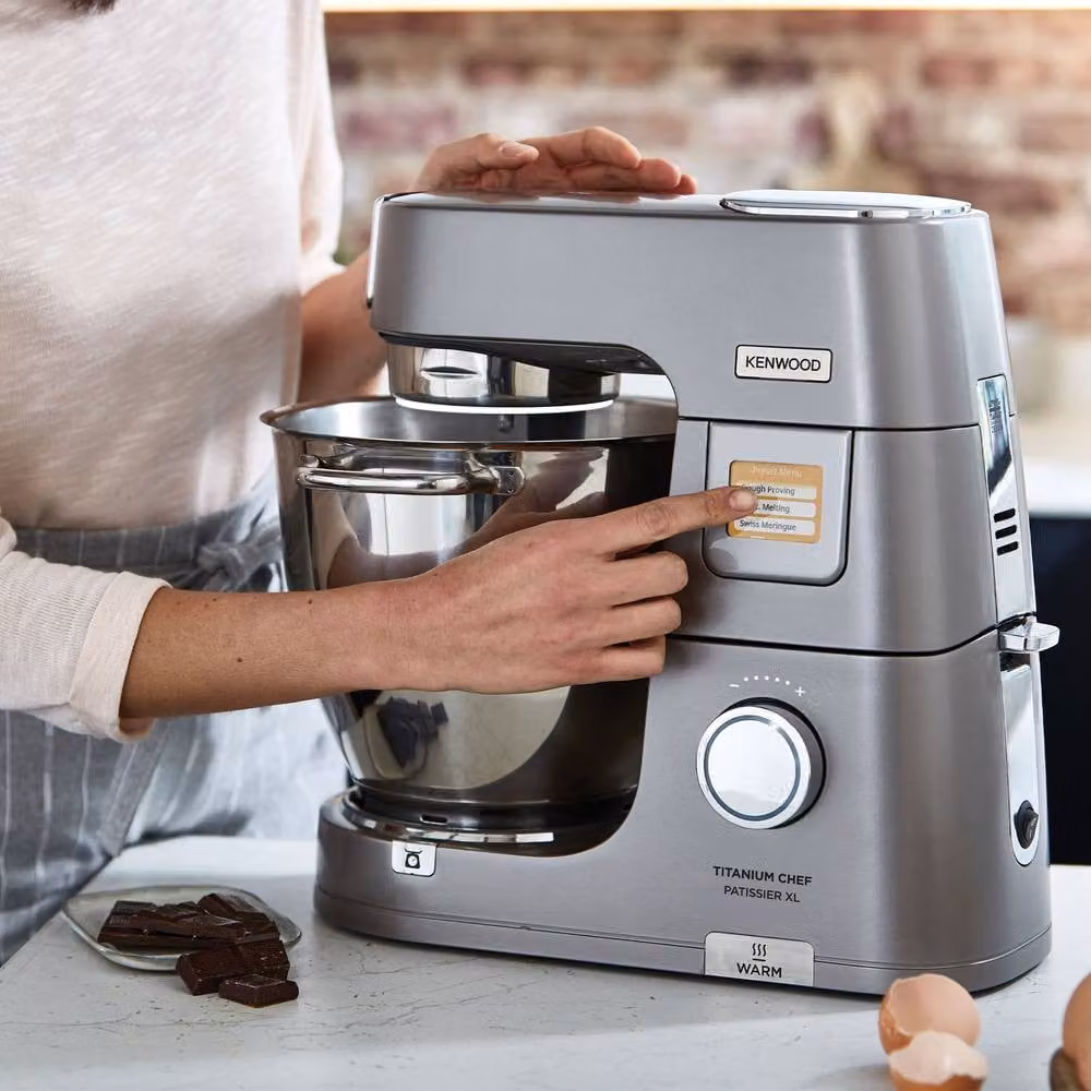 Kenwood Titanium Chef Pâtissier XL Stand Mixer, 400W, 7L, Grey – 5