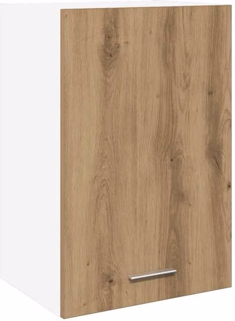 Berkfield Home Lyon Artisan Oak Hanging Kitchen Cabinet in Brown, W/D/H: 40 x 31 x 60 cm – 1