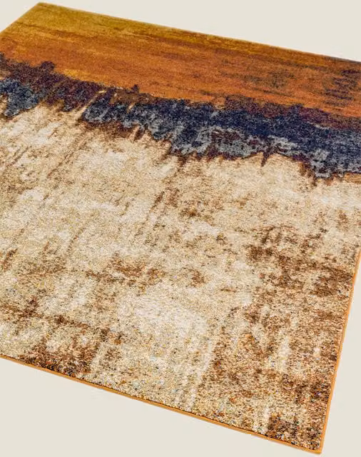 Asiatic Nova Distress Woven Multicolour Abstract Vintage Rug