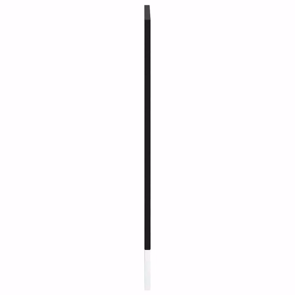 Berkfield Home Kalmar Decorative Dishwasher Panel, Black, W: 60 cm, D: 1.5 cm, H: 67 cm – 3