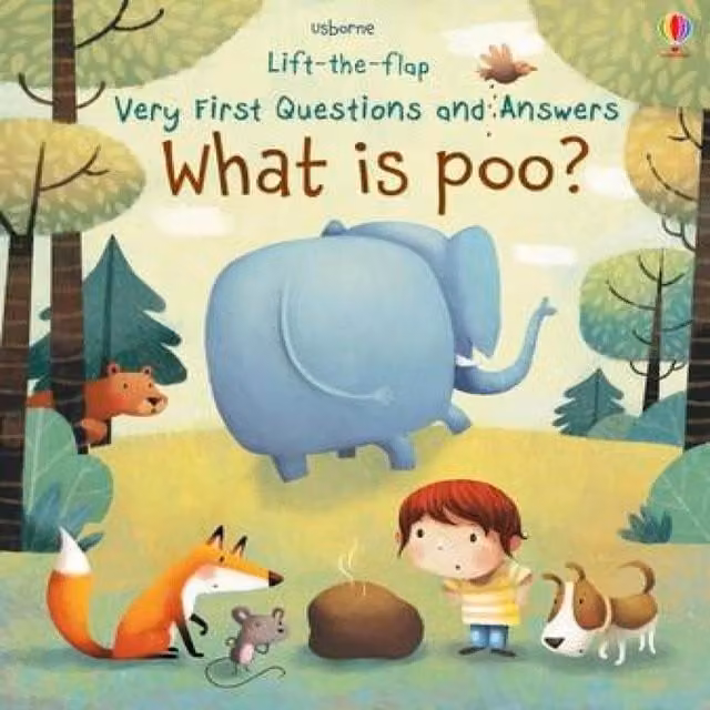 Katie Daynes Very First Questions & Answers What is poo? Multicolour Board Book
