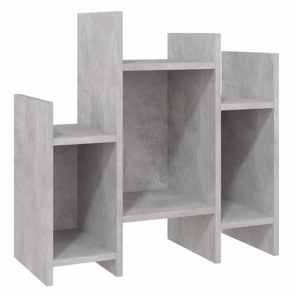 Berkfield Home Side Cabinet in Concrete Grey, W/D/H: 60 x 26 x 60 cm – 2